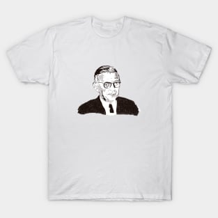 Portrait of Sartre T-Shirt